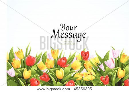 Blommor bakgrund