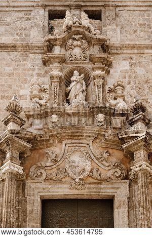 Portico Of The Parroquia De Los Santos Juanes, Also Known As The Church Of San Juan Del Mercado, Loc