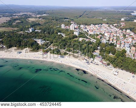 Amazing Aerial View Of South Beach Of Town Of Kiten, Burgas Region, Bulgaria