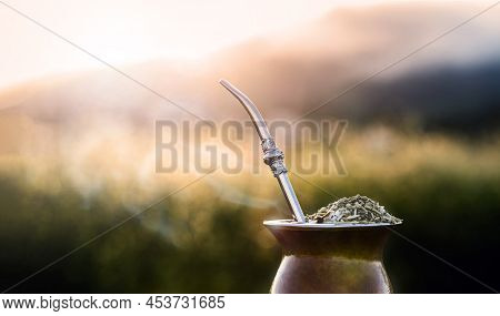 Chimarrão, Or Mate, Is A Characteristic Drink Of The Culture Of Southern South America. It Consists 