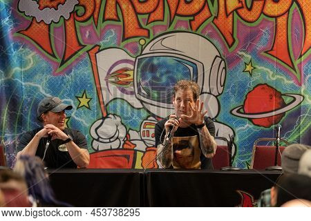 Livonia, Michigan -usa- April 23, 2022: Astronomicon 5 At Burton Manor