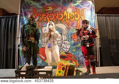 Livonia, Michigan -usa- April 23, 2022: Astronomicon 5 At Burton Manor