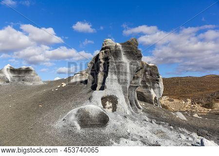 Rofera De Teseguite, Volcanic Rock Formations On Lanzarote, Spain