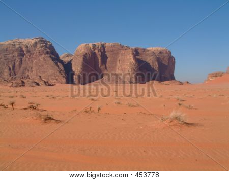 Jebel Khazali, Wadi Rum, Ürdün