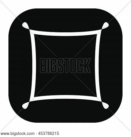 Abstract Geometric Symbol, Icon Vector Graphics, Illustration