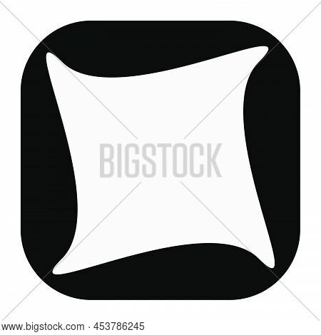 Abstract Geometric Symbol, Icon Vector Graphics, Illustration