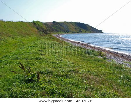 Seascape landskab baggrund Danmark