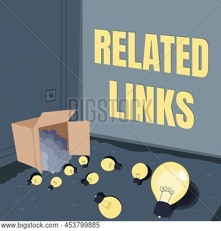 Writing Displaying Text Related Links. Business Showcase Website Inside A Webpage Cross Reference Ho