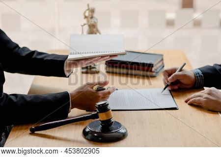 Lawyer Concepts To Testify To Clients And To Provide Counseling In Cases, To Provide Legal Relief, T
