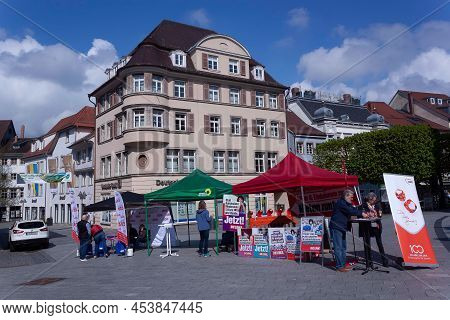 Ravensburg, Germany - Mai, 1, 2022: 