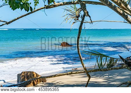 Cahuita National Park, Beautiful Tropical Caribbean Beach, Cahuita, Limon Province, Costa Rica East 