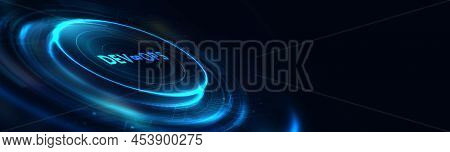 Devops Methodology Development Operations Agil Programming Technology Concept. 3d Illustration