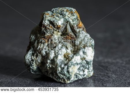 Stone With Little Rock Crystals From Austria