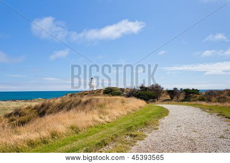 Waipapa noktası deniz feneri NZ Catlins yolunu