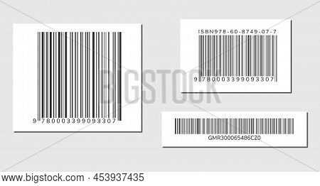 Barcode Set. Bar Code Label. Vector Illustration