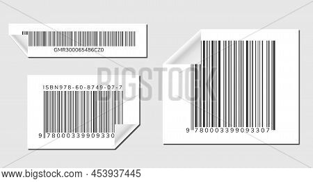 Barcode Set. Bar Code Label. Vector Illustration