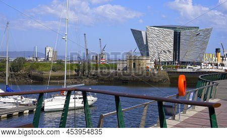 The Titanic Quarter In Belfast - Belfast, United Kingdom - April 25, 2022