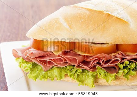 Mortadela Sandwich