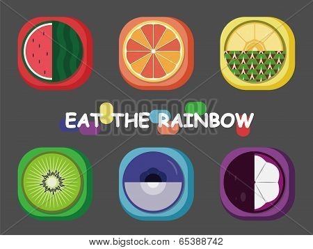 Rainbow fruit