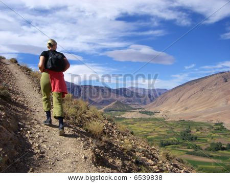 Walking in the Mountains of Morocco