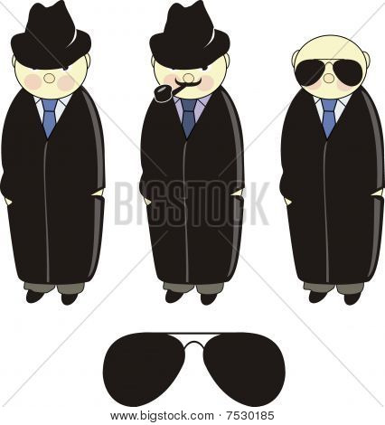 Inspector. Detective. Agent. Criminal.