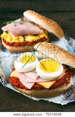 Eggs Sandwiches