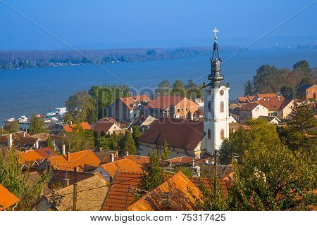 panoramic view of Zemun, Belgrade