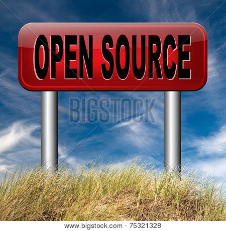 open source program software program or economy freeware internet data computer sharing 