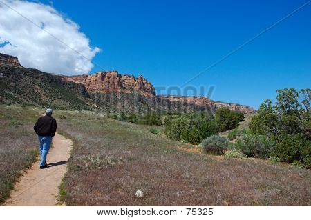 Mies Patikointi Colorado Ntl muistomerkki
