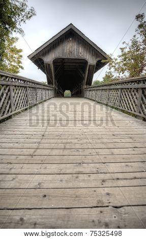 Wooden Covered Bridge