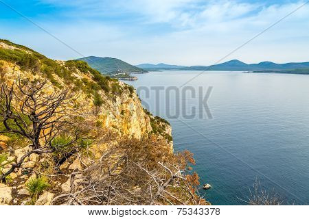 Nature Around Caccia Cape In Sardinia