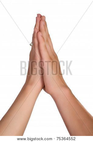 touch hands