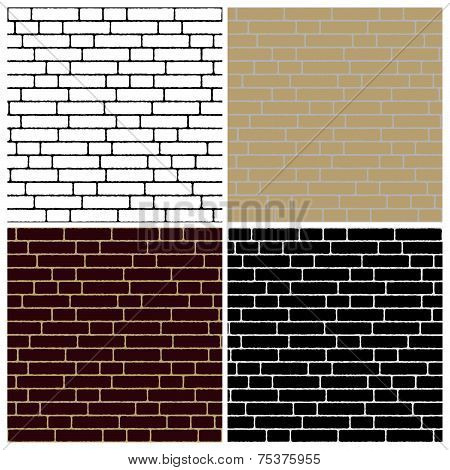 Collection Of Brick Wall Backgrounds - Endless