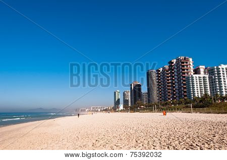 Barra da Tijuca Beach in Rio de Janeiro