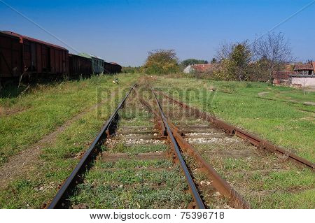 The Crossover On The Railway