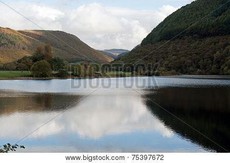 Lake at Cwm Rheidol Power Station