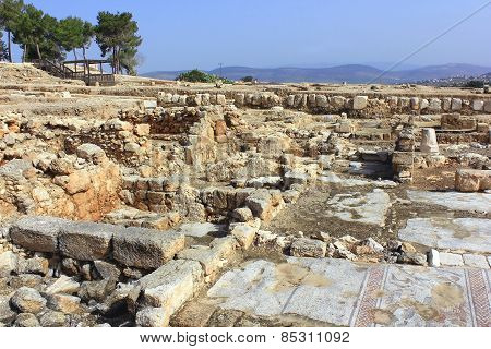 Archaeological Excavations, National Park Zippori, Galilee, Israel