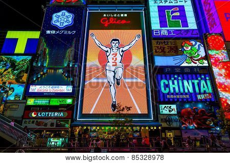 Glico BIllboard in Osaka Japan