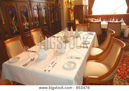 พร้อมสำหรับลูกค้า Restaraunt