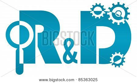 R And D - Research And Development Logo