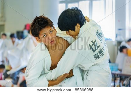 Judo Class at Shudokan Hall in Osaka