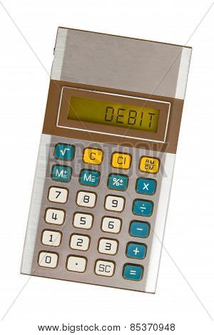 Old Calculator - Debit