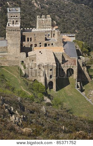 Benedictine Monastery Of Sant Pere De Rodes. Girona