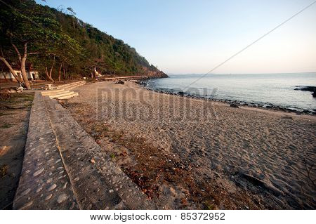 Beach On Koh Phitak Island,Thailand.
