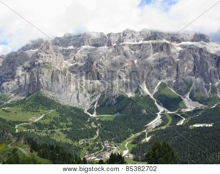 Panoramic Mountain View