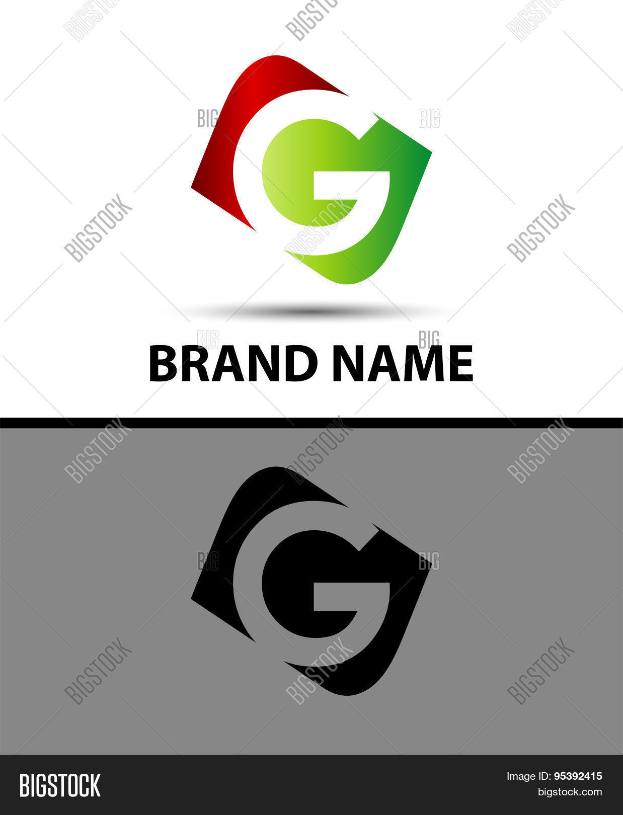 Logo G 矢量图和照片(免费试用) | Bigstock