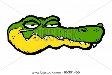 Cartoon Alligator