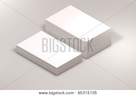 Many Cards. Template To Presentation