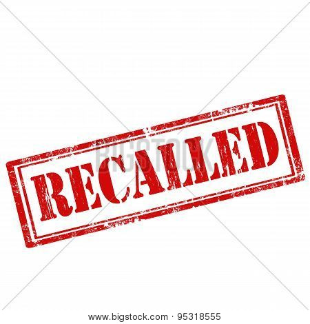 Recalled-stamp