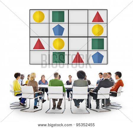 Sudoku Puzzle Problem Solving Leisure Games Concept